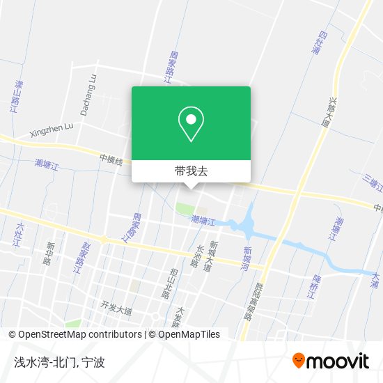 浅水湾-北门地图