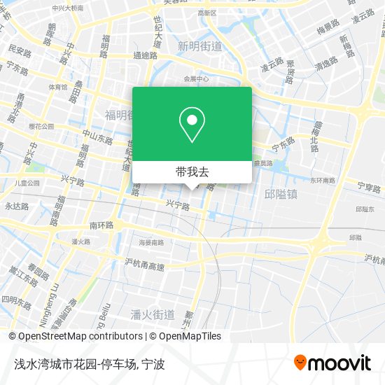 浅水湾城市花园-停车场地图