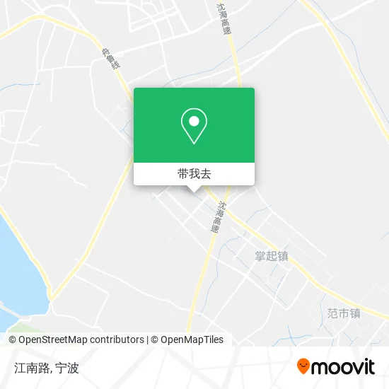 江南路地图