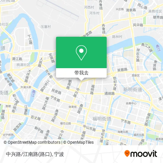 中兴路/江南路(路口)地图