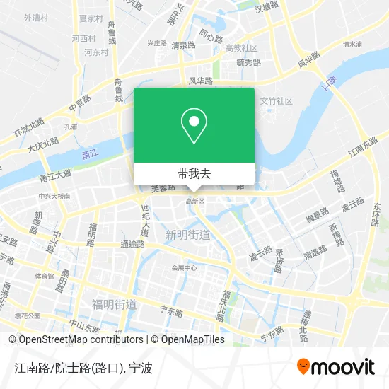 江南路/院士路(路口)地图
