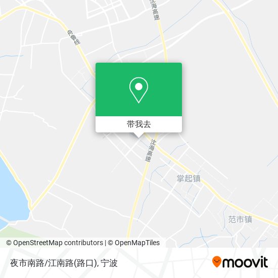 夜市南路/江南路(路口)地图
