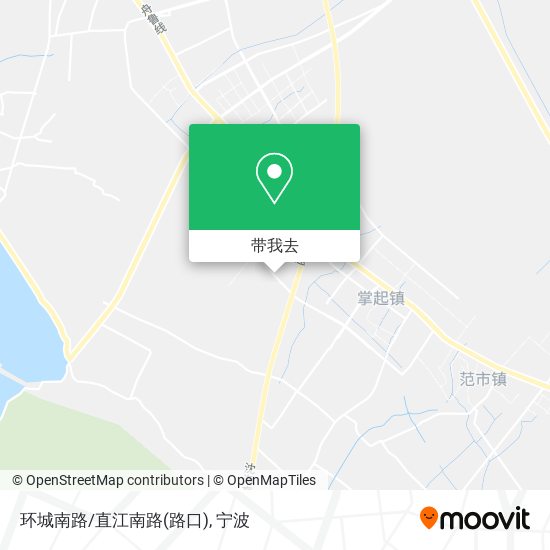 环城南路/直江南路(路口)地图