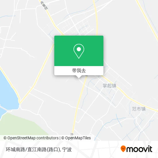 环城南路/直江南路(路口)地图