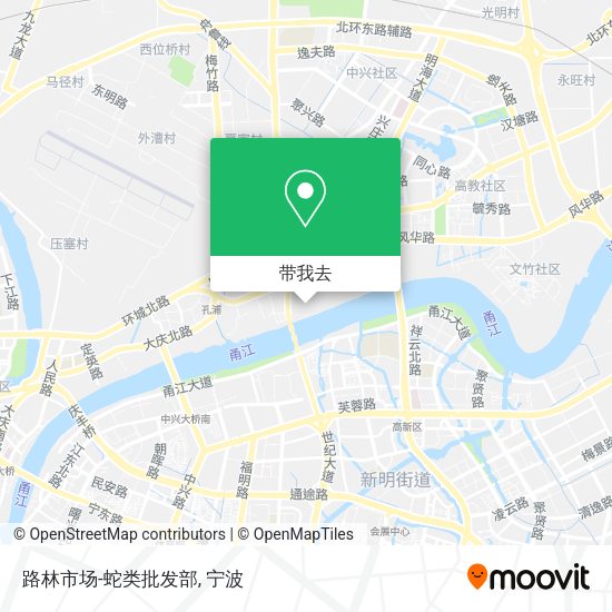 路林市场-蛇类批发部地图