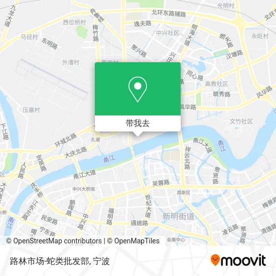 路林市场-蛇类批发部地图