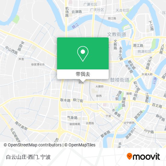 白云山庄-西门地图