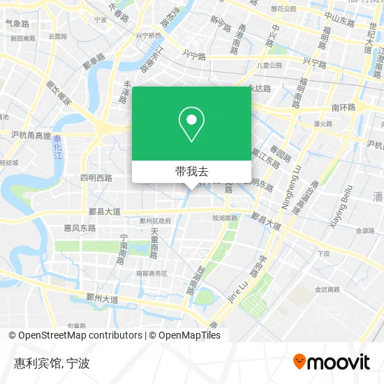 惠利宾馆地图