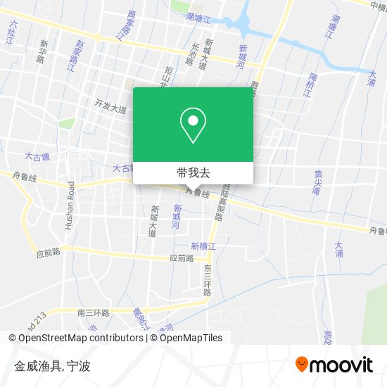 金威渔具地图