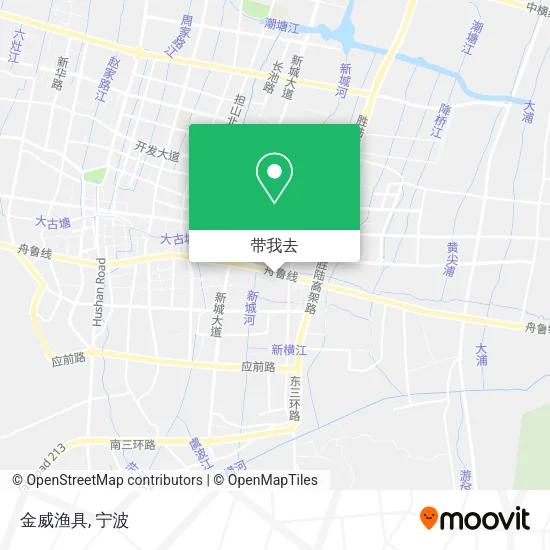 金威渔具地图