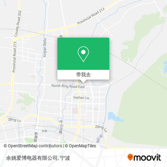 余姚爱博电器有限公司地图
