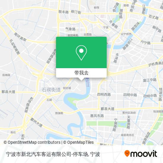 宁波市新北汽车客运有限公司-停车场地图
