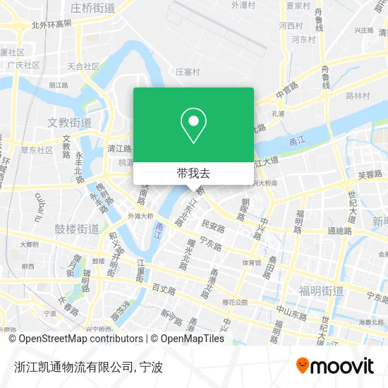 浙江凯通物流有限公司地图