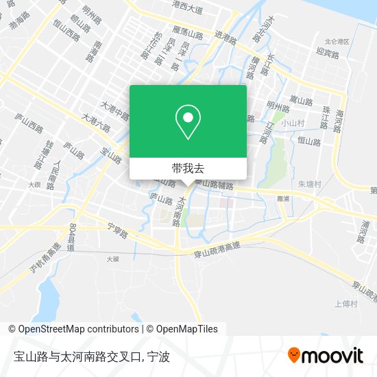 宝山路与太河南路交叉口地图