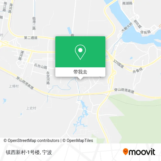 镇西新村-1号楼地图
