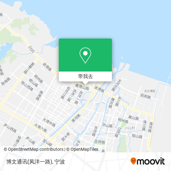 博文通讯(凤洋一路)地图