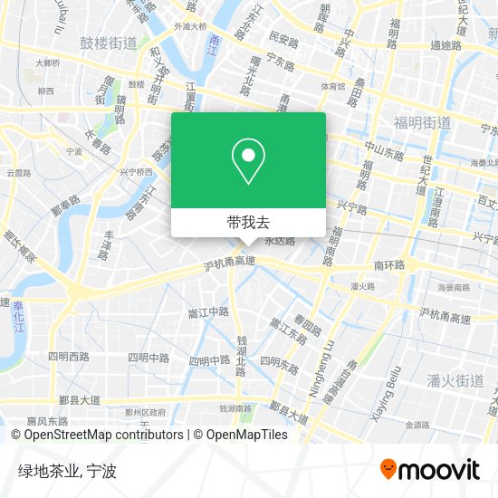绿地茶业地图