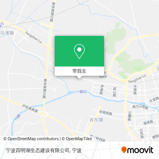 宁波四明湖生态建设有限公司地图