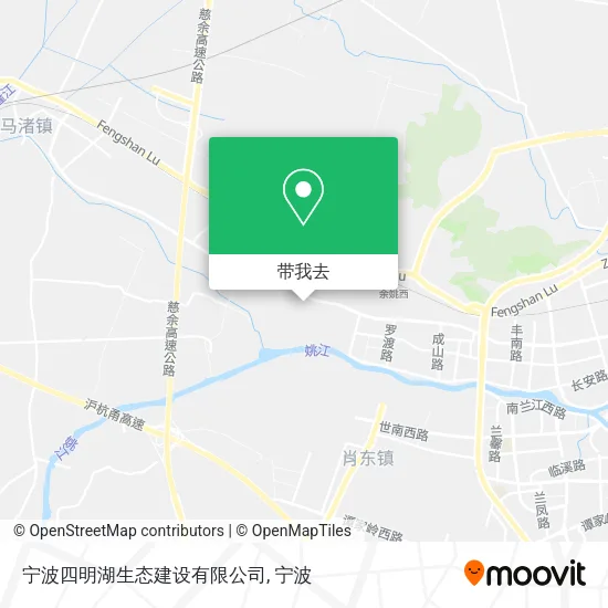 宁波四明湖生态建设有限公司地图