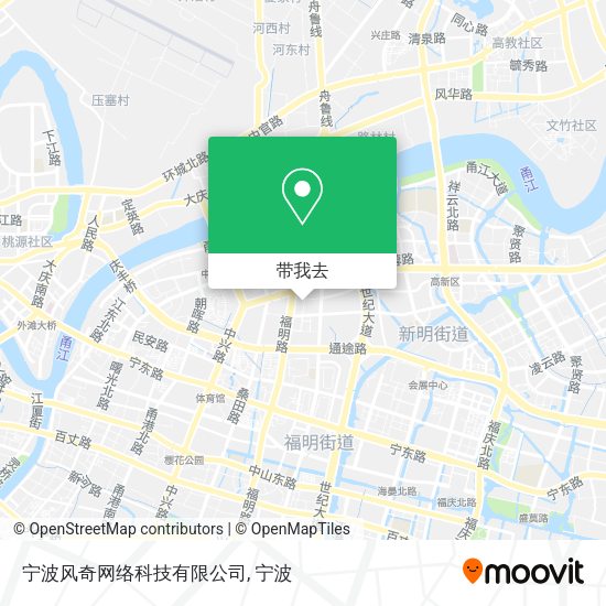 宁波风奇网络科技有限公司地图