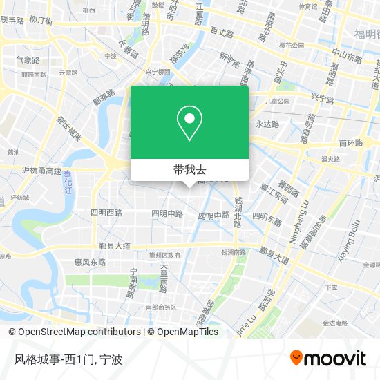 风格城事-西1门地图