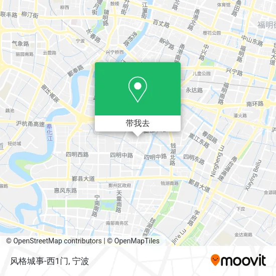 风格城事-西1门地图