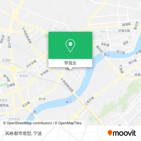 风格都市造型地图