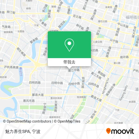 魅力养生SPA地图