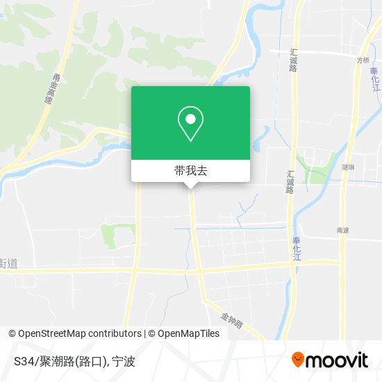 S34/聚潮路(路口)地图