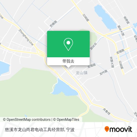 慈溪市龙山尚君电动工具经营部地图