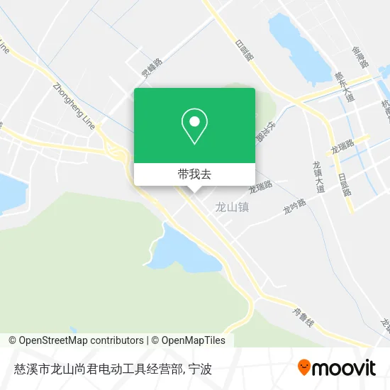 慈溪市龙山尚君电动工具经营部地图