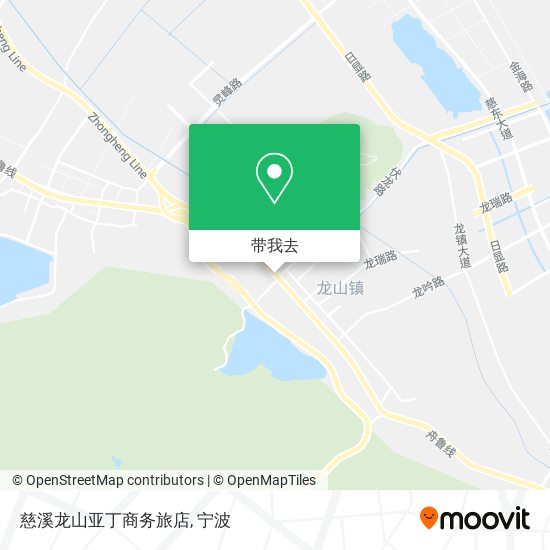 慈溪龙山亚丁商务旅店地图