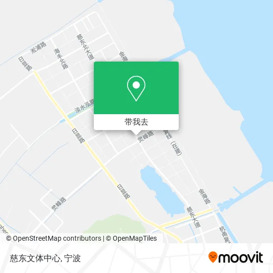 慈东文体中心地图