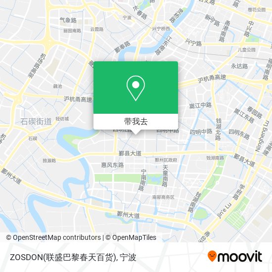 ZOSDON(联盛巴黎春天百货)地图