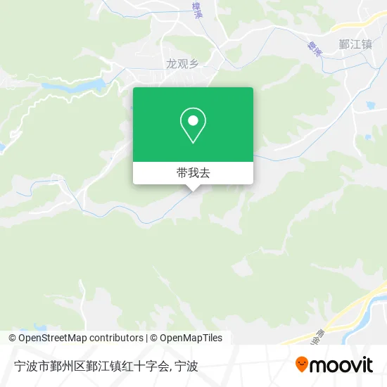 宁波市鄞州区鄞江镇红十字会地图