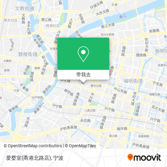 爱婴室(甬港北路店)地图