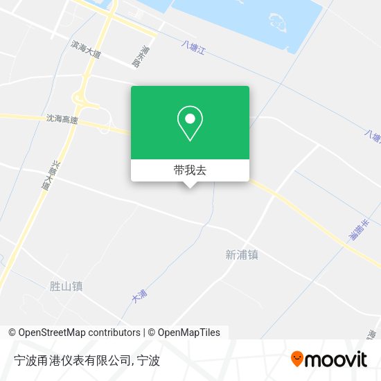 宁波甬港仪表有限公司地图