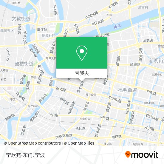 宁欣苑-东门地图