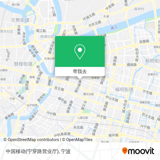 中国移动(宁穿路营业厅)地图