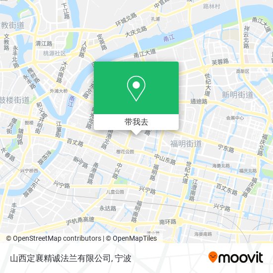 山西定襄精诚法兰有限公司地图
