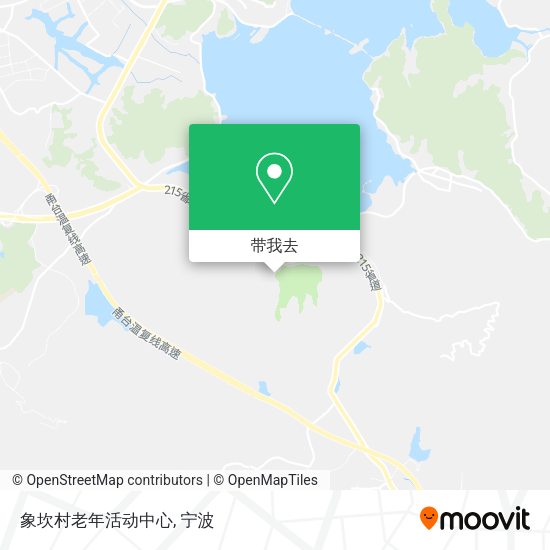 象坎村老年活动中心地图