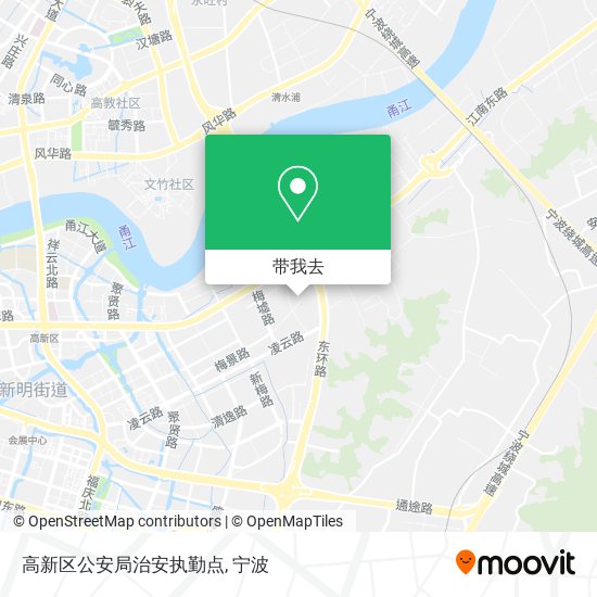 高新区公安局治安执勤点地图