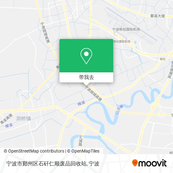 宁波市鄞州区石矸仁顺废品回收站地图