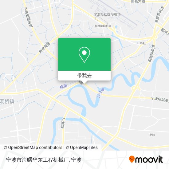 宁波市海曙华东工程机械厂地图