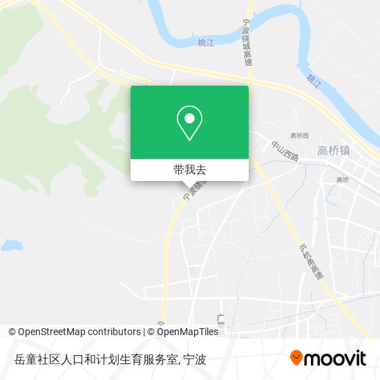 岳童社区人口和计划生育服务室地图