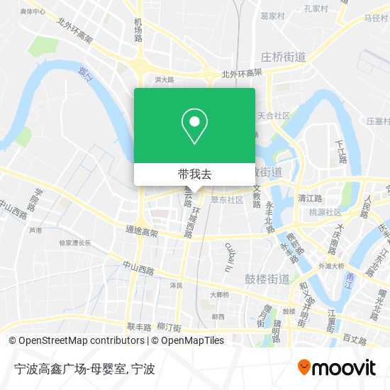 宁波高鑫广场-母婴室地图