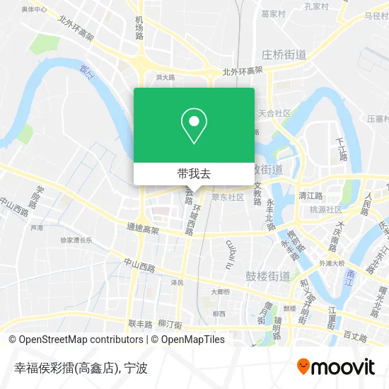 幸福侯彩擂(高鑫店)地图
