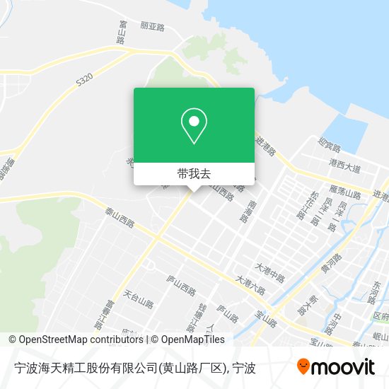宁波海天精工股份有限公司(黄山路厂区)地图