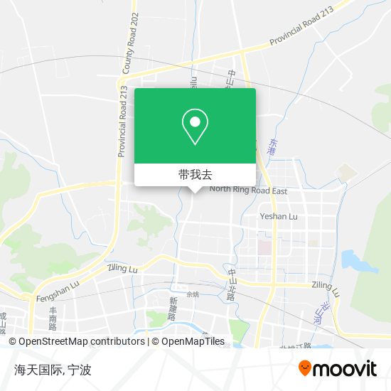 海天国际地图