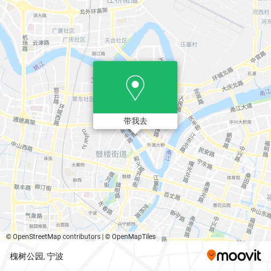 槐树公园地图